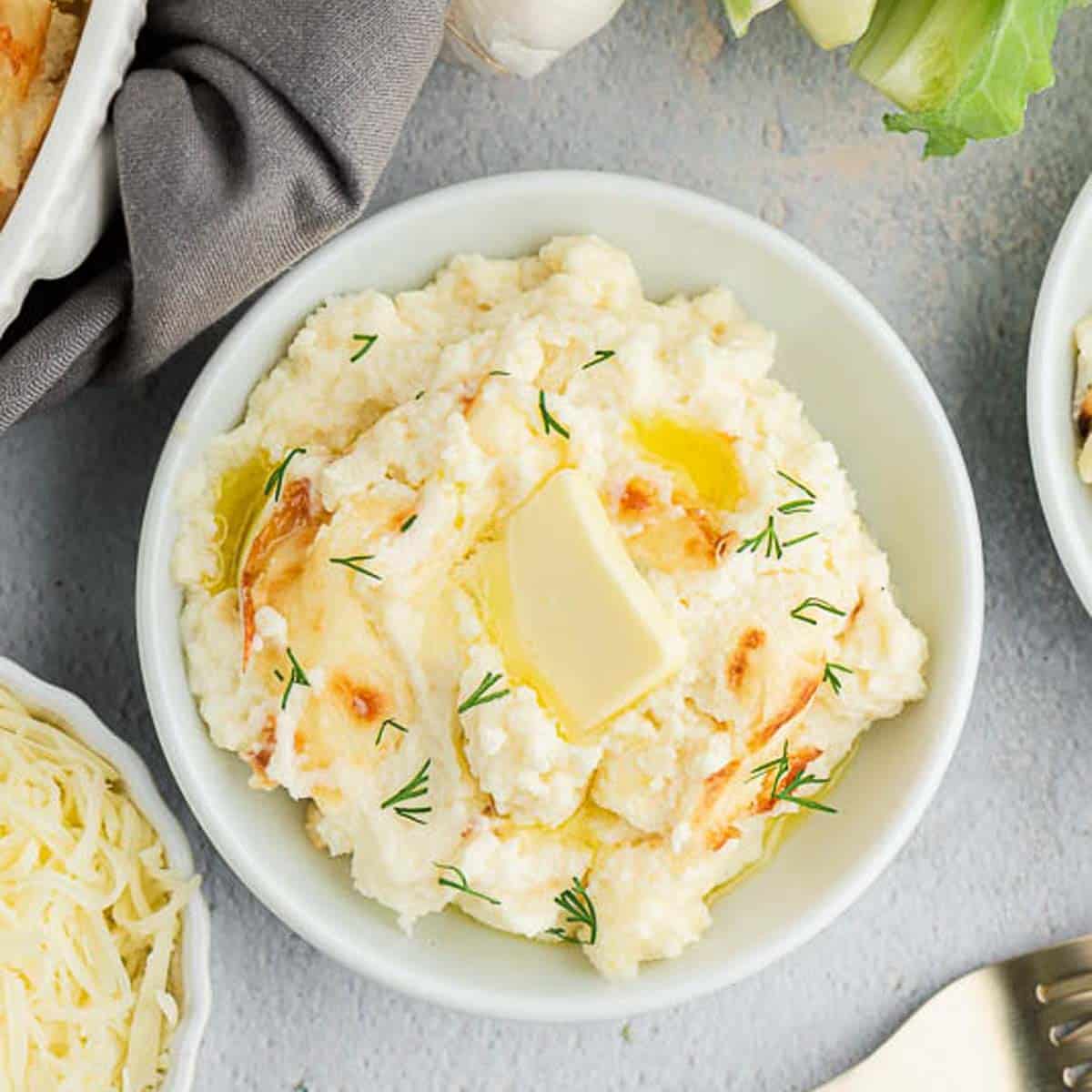 Fool-Proof Cheesy Mashed Cauliflower: Even Haters Love It